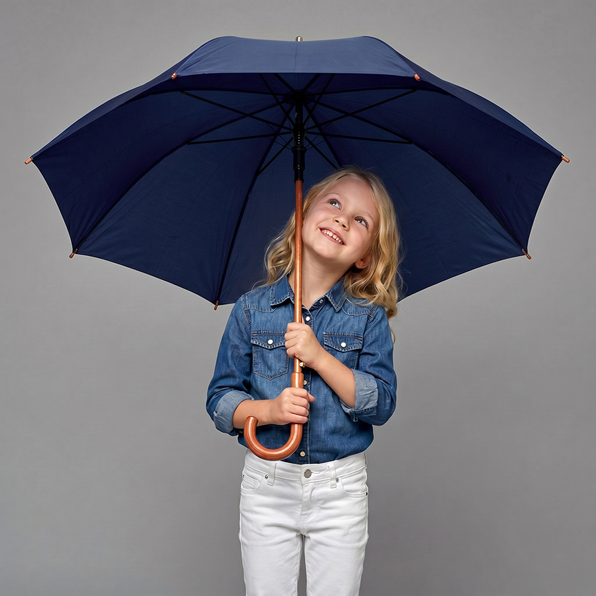 Navy Hotel Umbrella