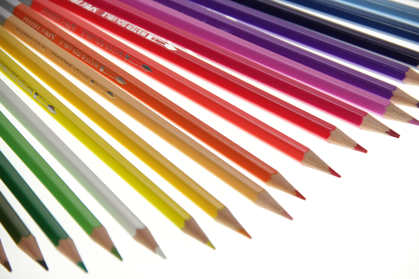 customized color pencils