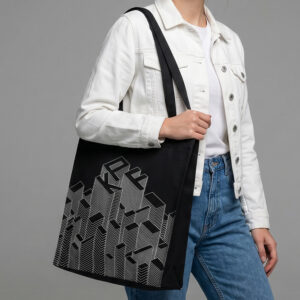 All Over Silkscreen Tote