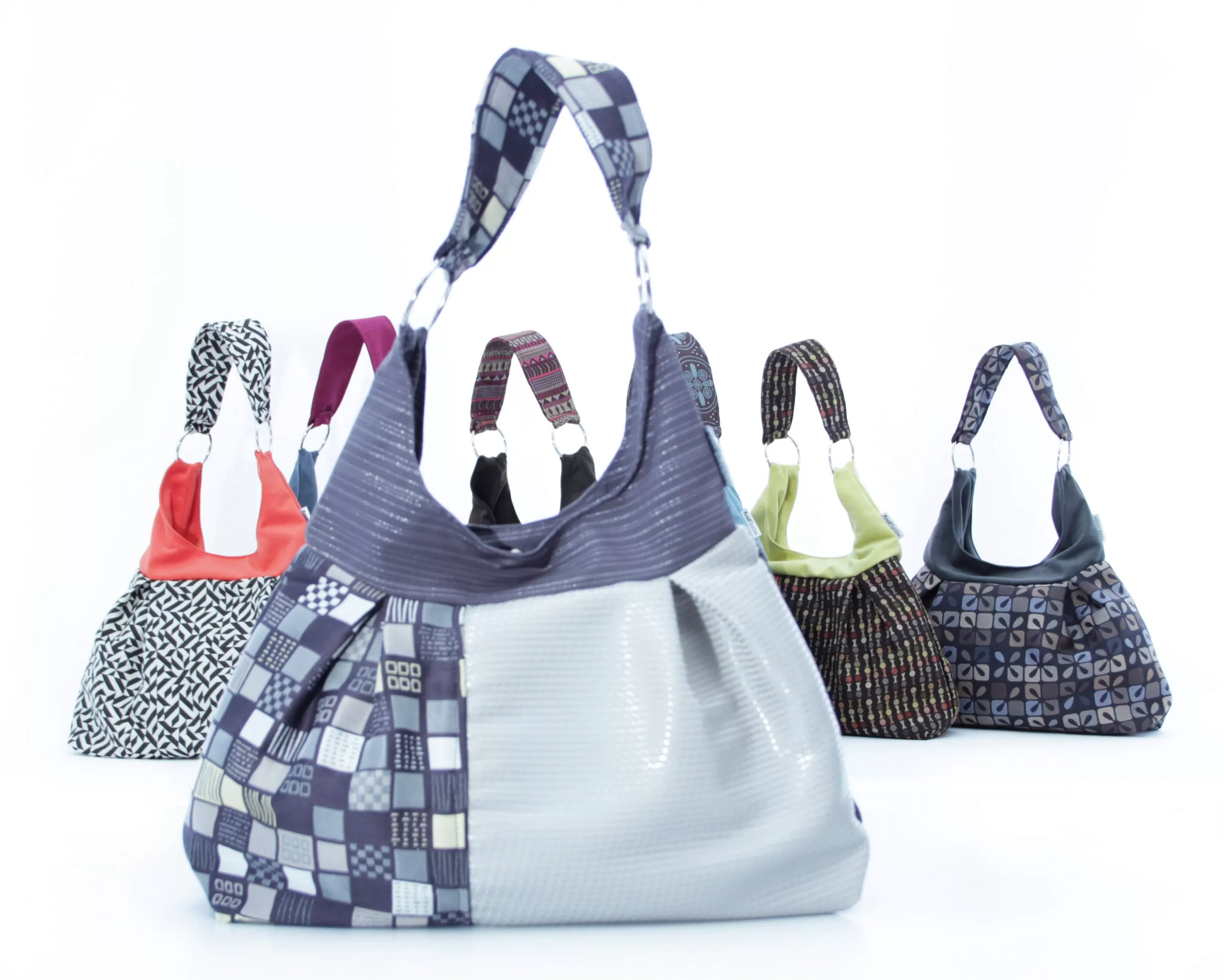 Custom Bags made of multi fabrics