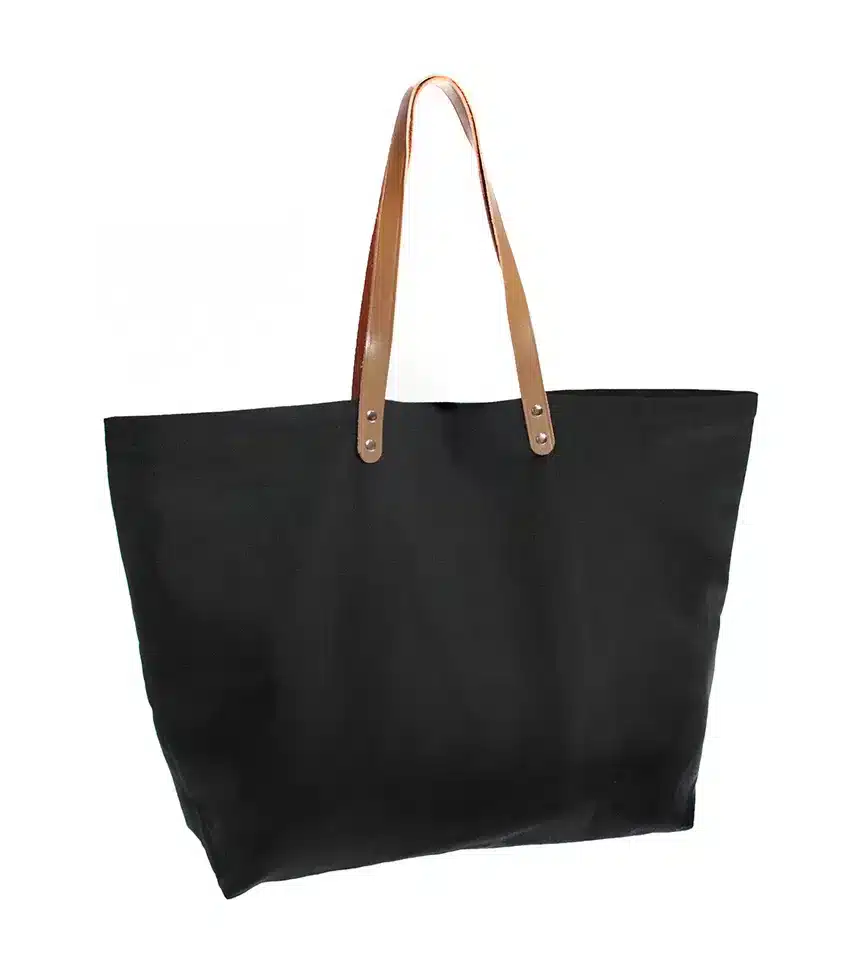 Leather Handle Tote