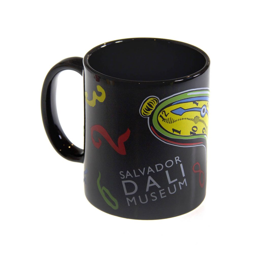 Black mugs with full color printing