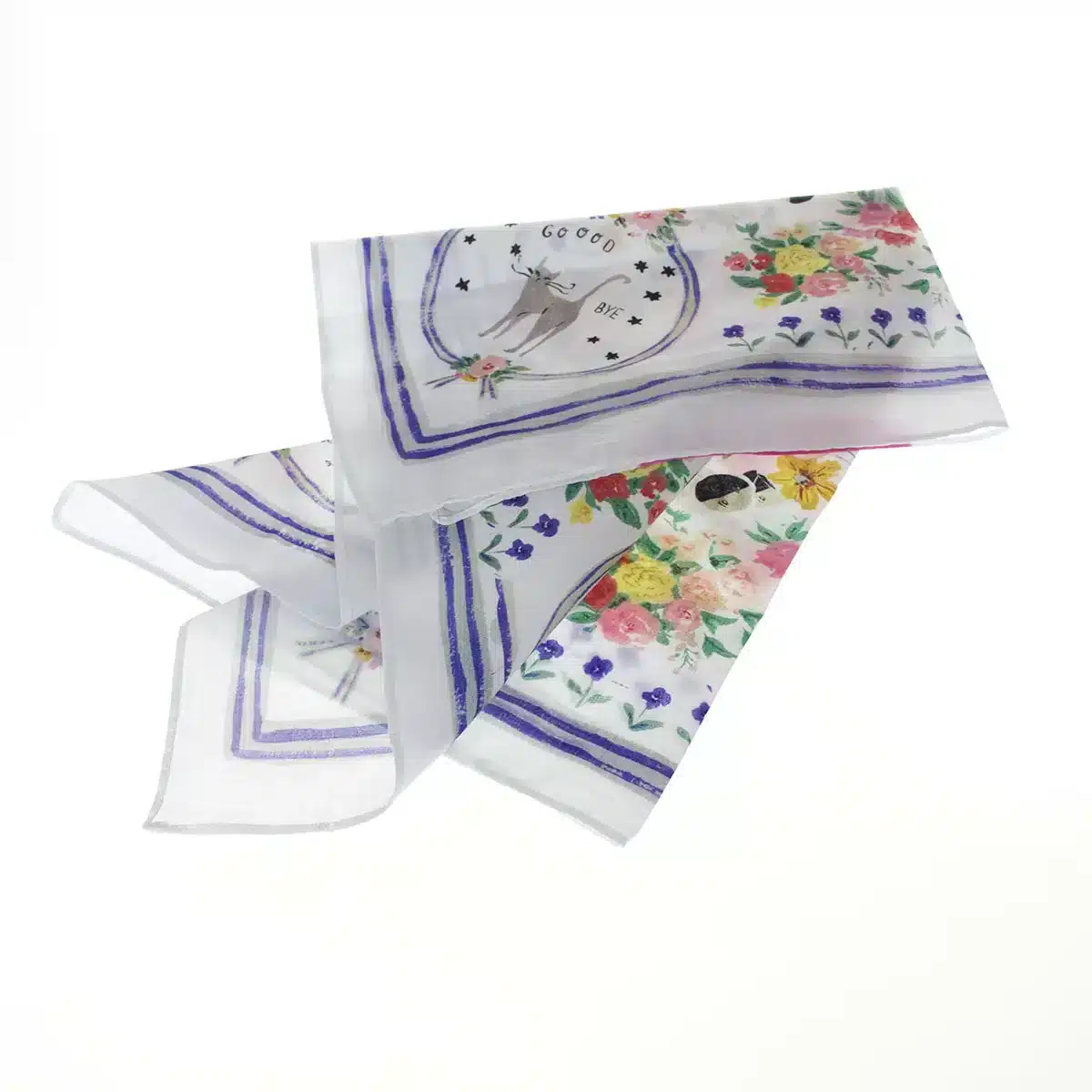digital cotton bandana