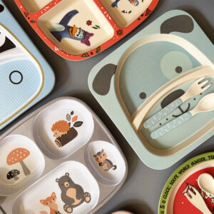 Custom Molded Melamine Children's Plates