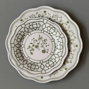 Scallop Edge Melamine Plate