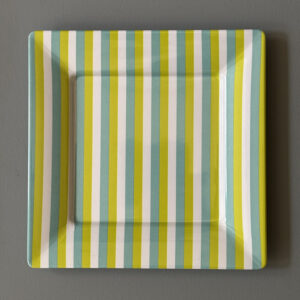 square melamine plate