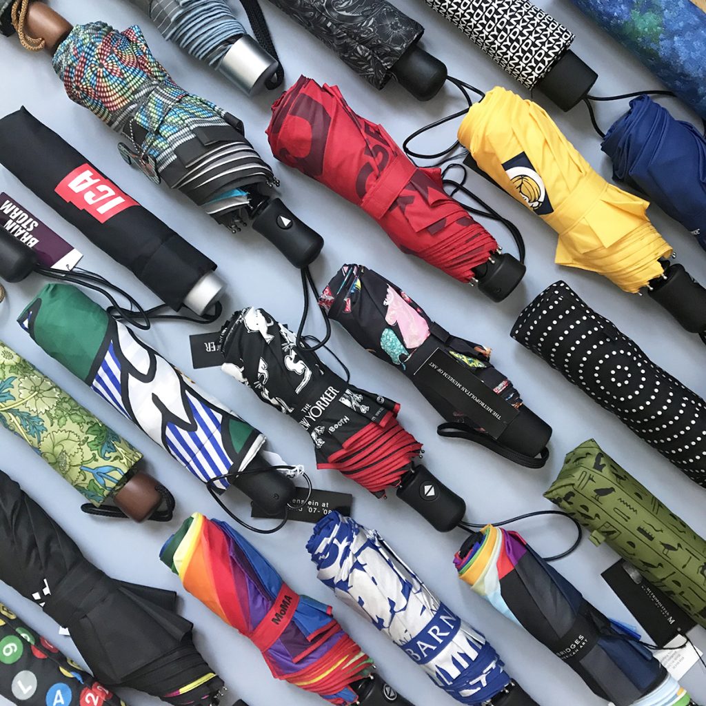 Custom compact umbrellas