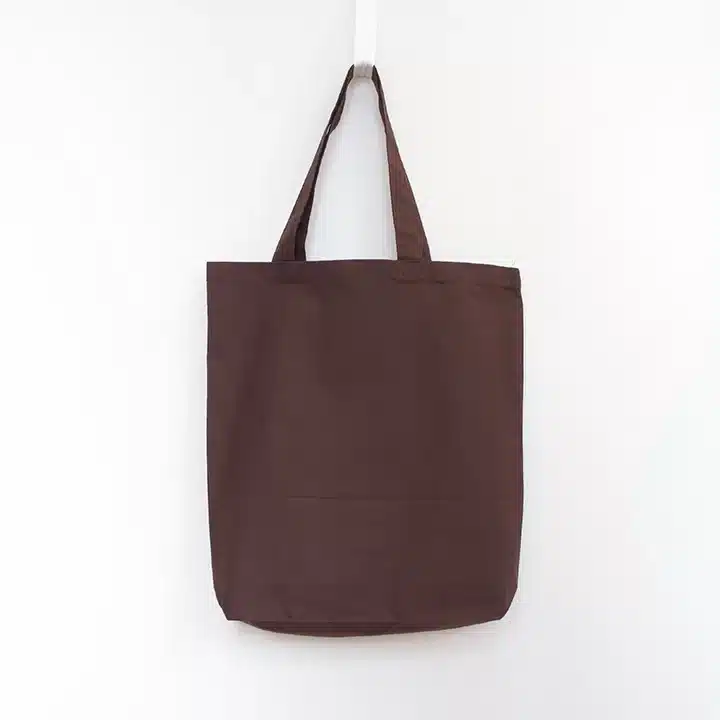 6oz Cotton Tote with Gusset - Brown