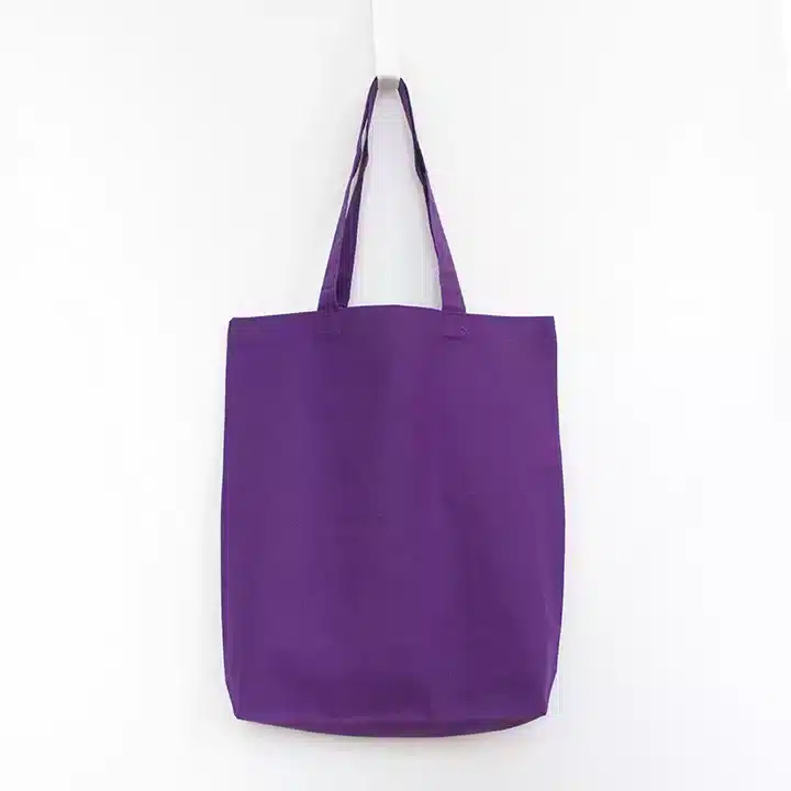 6oz Cotton Tote with Gusset - Purple