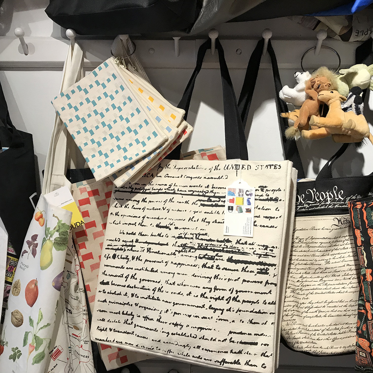 All over print bags at Gouda