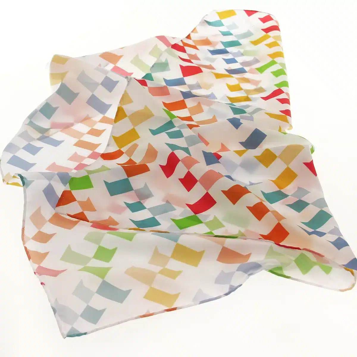 polyester scarves printed in full color