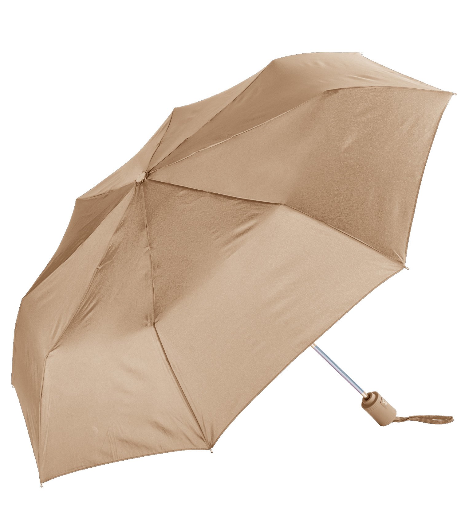 Auto Open Compact Umbrella Khaki