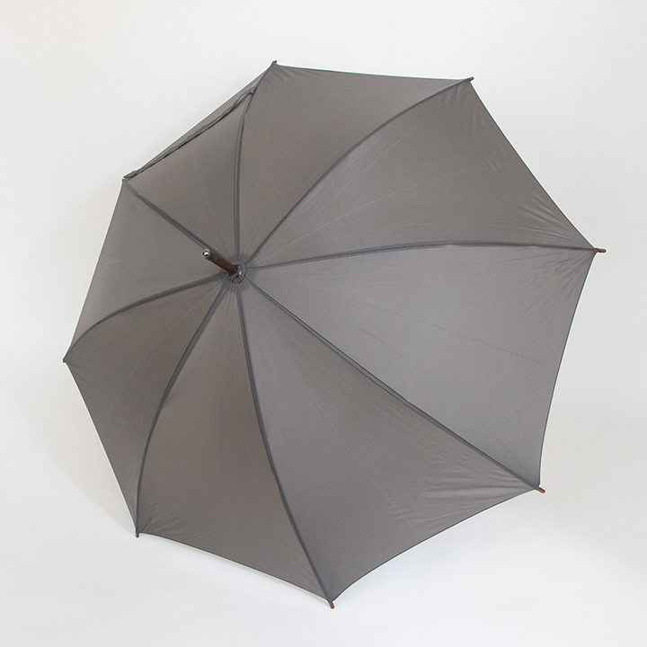Classic wood Frame Umbrella - Gray