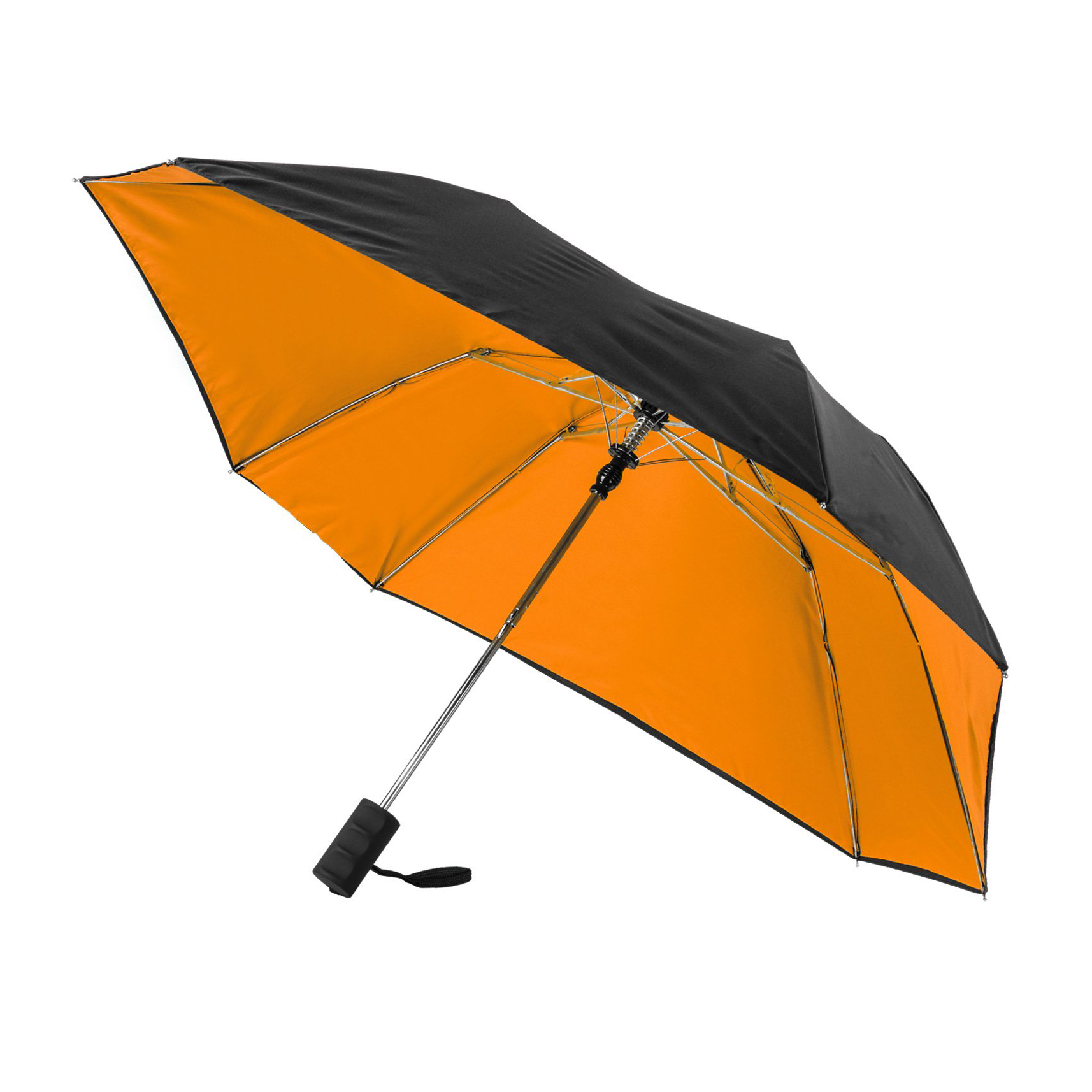 Orange Interior Layer Umbrella