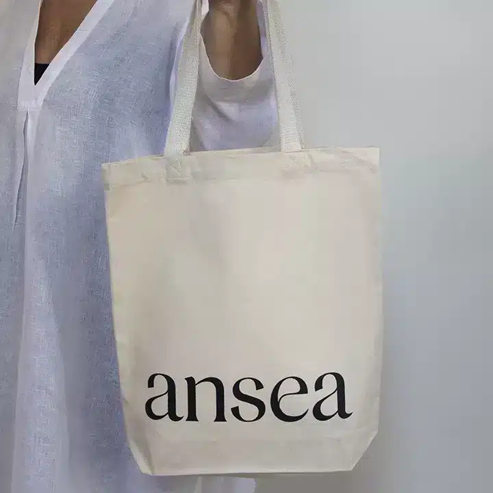 The Perfect Tote - Natural Canvas with Silkscreen