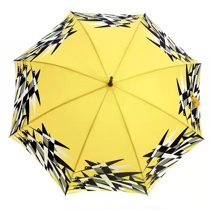 Large Logo Yellow Umbrellas