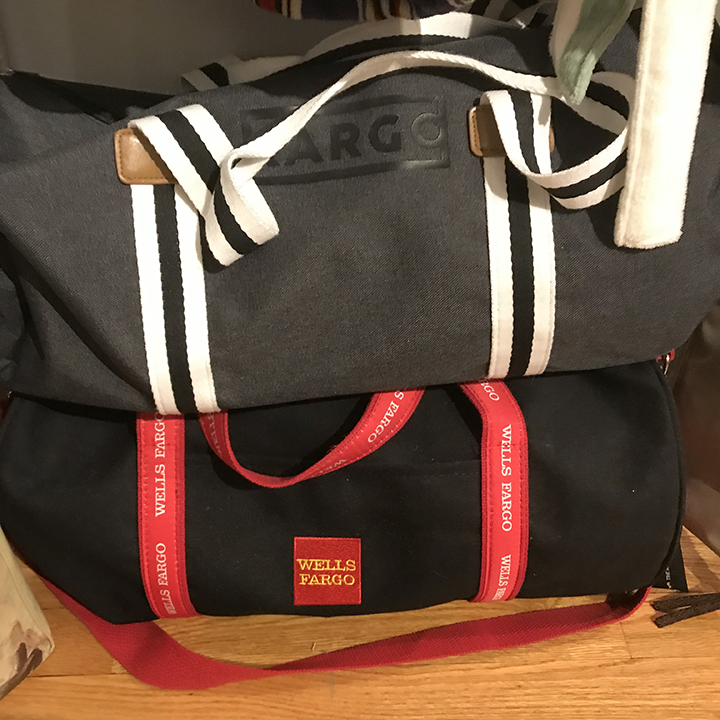 custom duffel bags