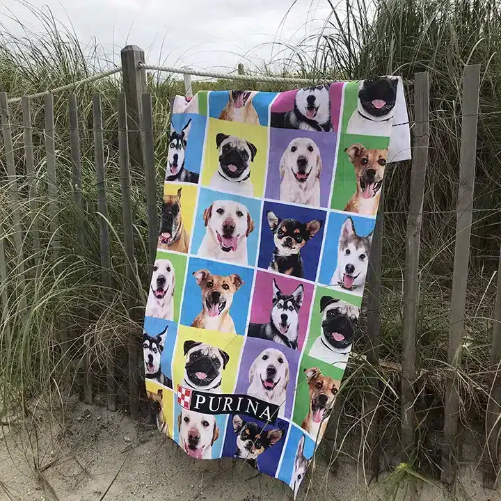 Custom Sublimated Beach Towels Full Color