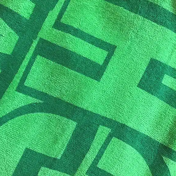 100% Cotton Beach Towel Lime