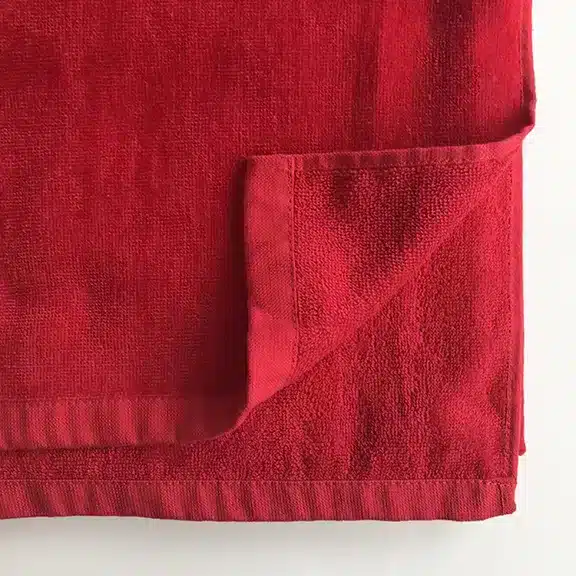 100% Cotton Beach Towels Red