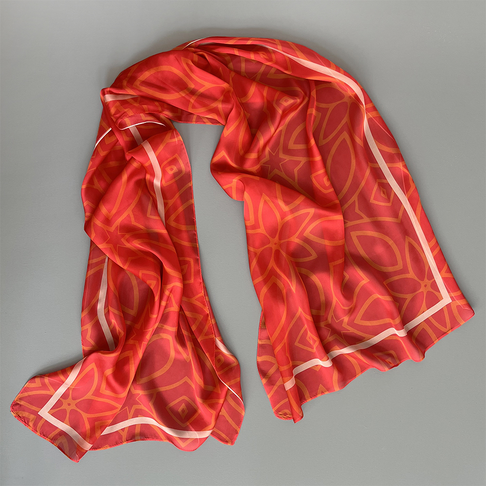 USA Made Polyester Satin Scarf