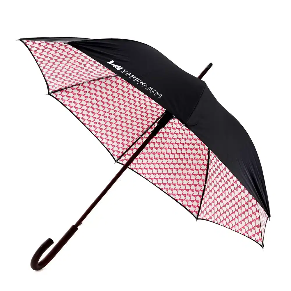 Varick Logo Pattern Umbrella
