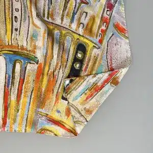 Color Penetration Silk Twill