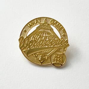 Gold Tone Cutout Pin