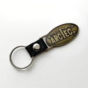 Antique Brass Key Chain
