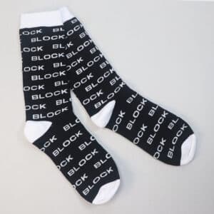 Custom Woven Logo Socks