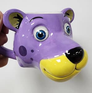 Molded Mascot Mug Front