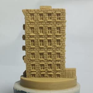 Clay Snow Globe Model