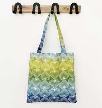 Full Color Poly Canvas Tote