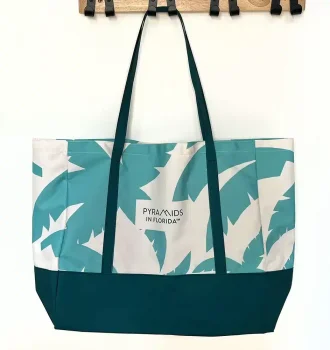 Jumbo Beach Tote Poly Canvas