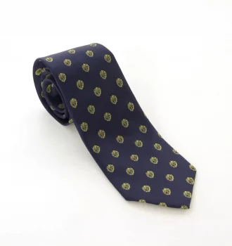 Woven Silk Logo Tie