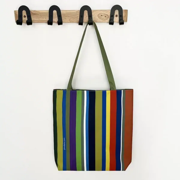 Poly Canvas Tote with Lining