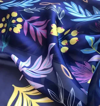 Poly scarves made in the USA