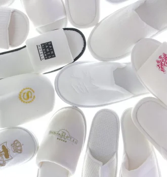 Custom Hotel Slippers