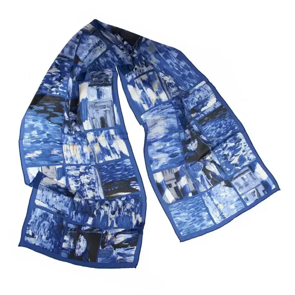Custom oblong scarf
